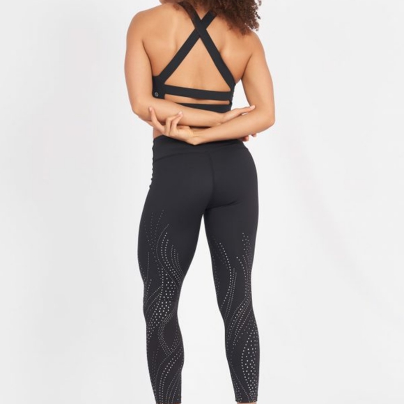 SPIRAL FOIL HIGH RISE LEGGING - Picture 4 of 4